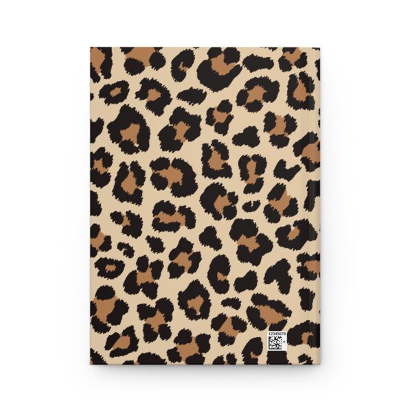 Stylish Leopard Print Journal | Chic Notebook for Writing, Planning, Gift, Office Decor, Animal Print Lover - Image 3
