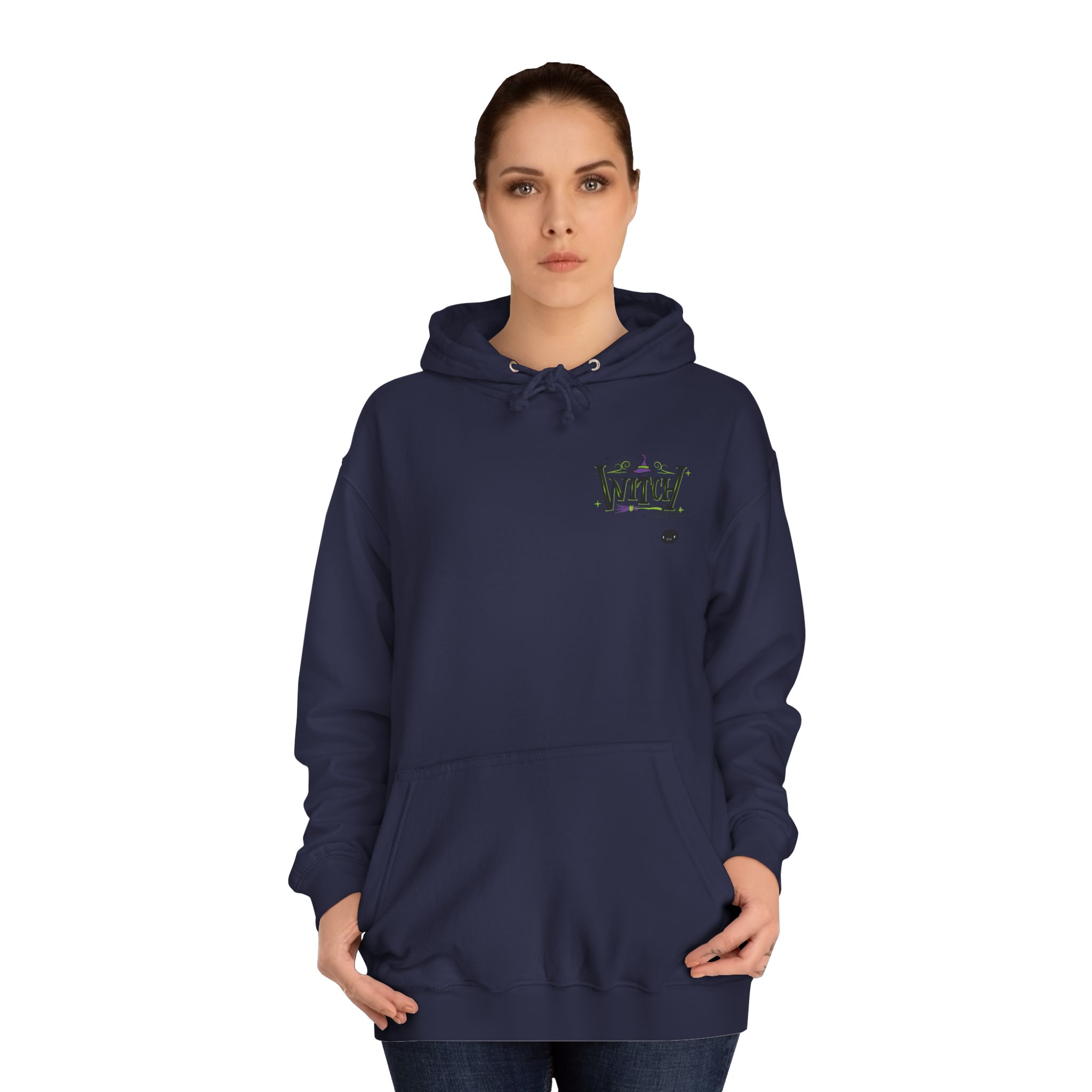 Whimsical Witchy Hoodie for College Students, Cozy Sweatshirt, Halloween Apparel, Gift for Students, Unisex Casual Wear - Image 30