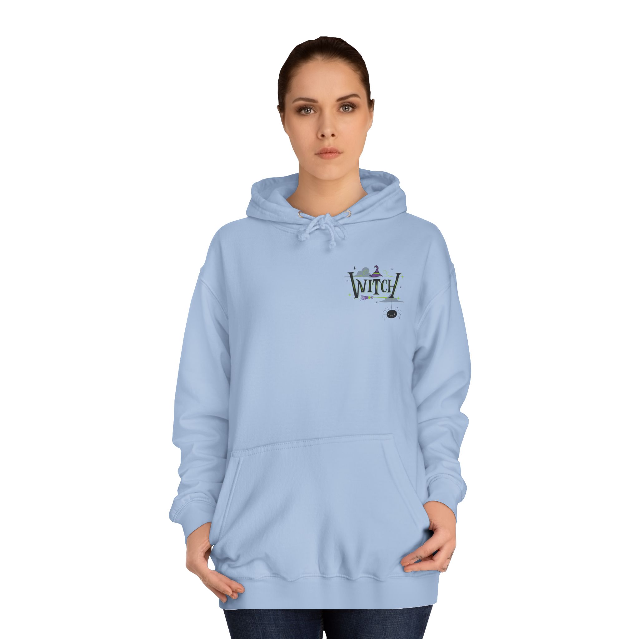 Whimsical Witchy Hoodie for College Students, Cozy Sweatshirt, Halloween Apparel, Gift for Students, Unisex Casual Wear - Image 24