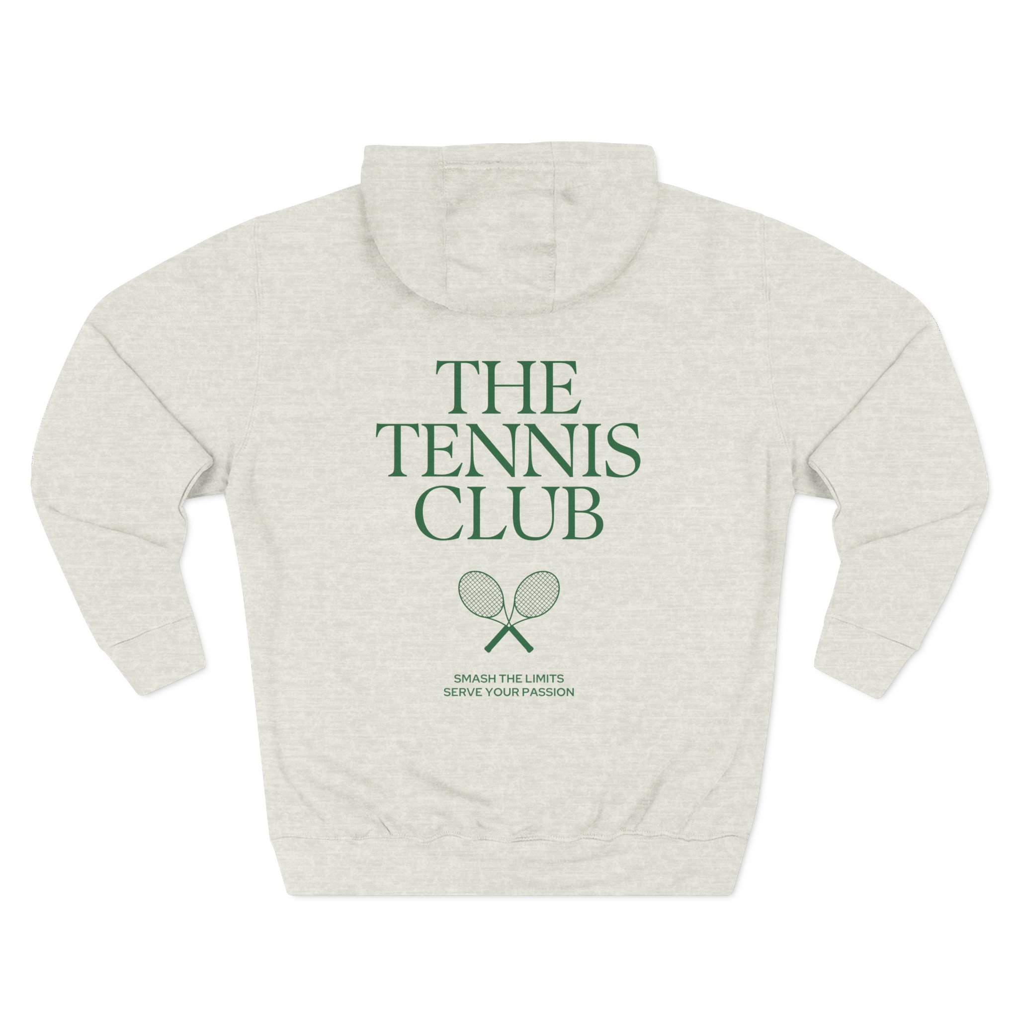The tennis Club Three-Panel Fleece Hoodie - Image 38