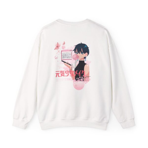 Anime-Inspired Unisex Crewneck Sweatshirt, Cozy Anime Apparel, Gift for Otaku, Comfortable Casual Wear, Fashion for All, Perfect for [...] - Image 3
