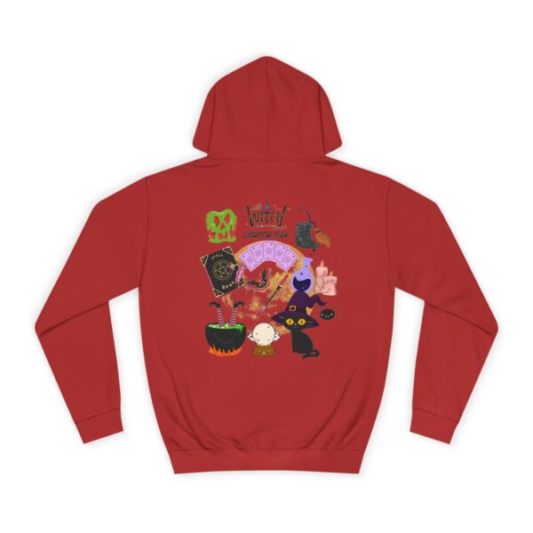 Whimsical Witchy Hoodie for College Students, Cozy Sweatshirt, Halloween Apparel, Gift for Students, Unisex Casual Wear - Image 44