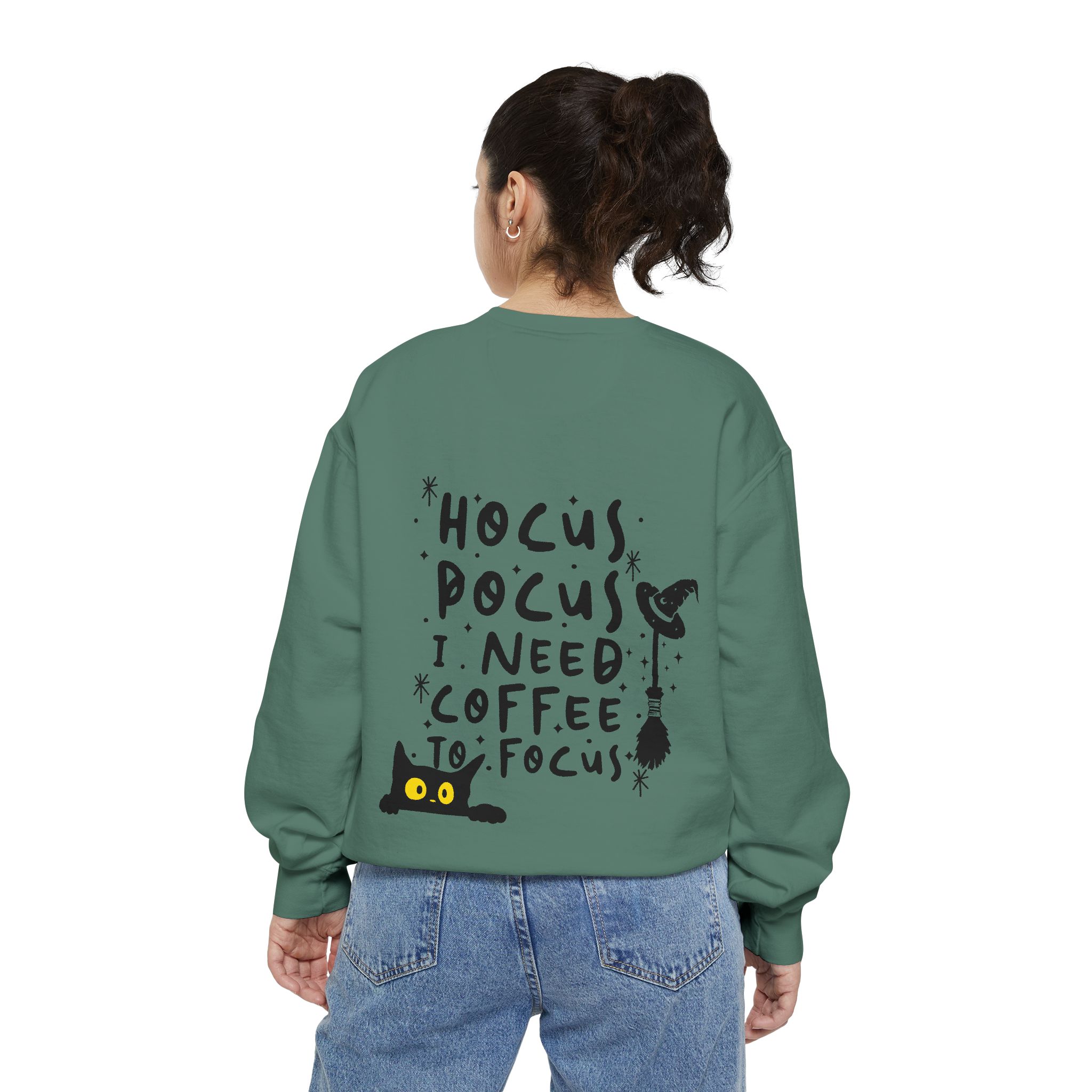 hocus pocus Unisex Garment-Dyed Sweatshirt - Image 60