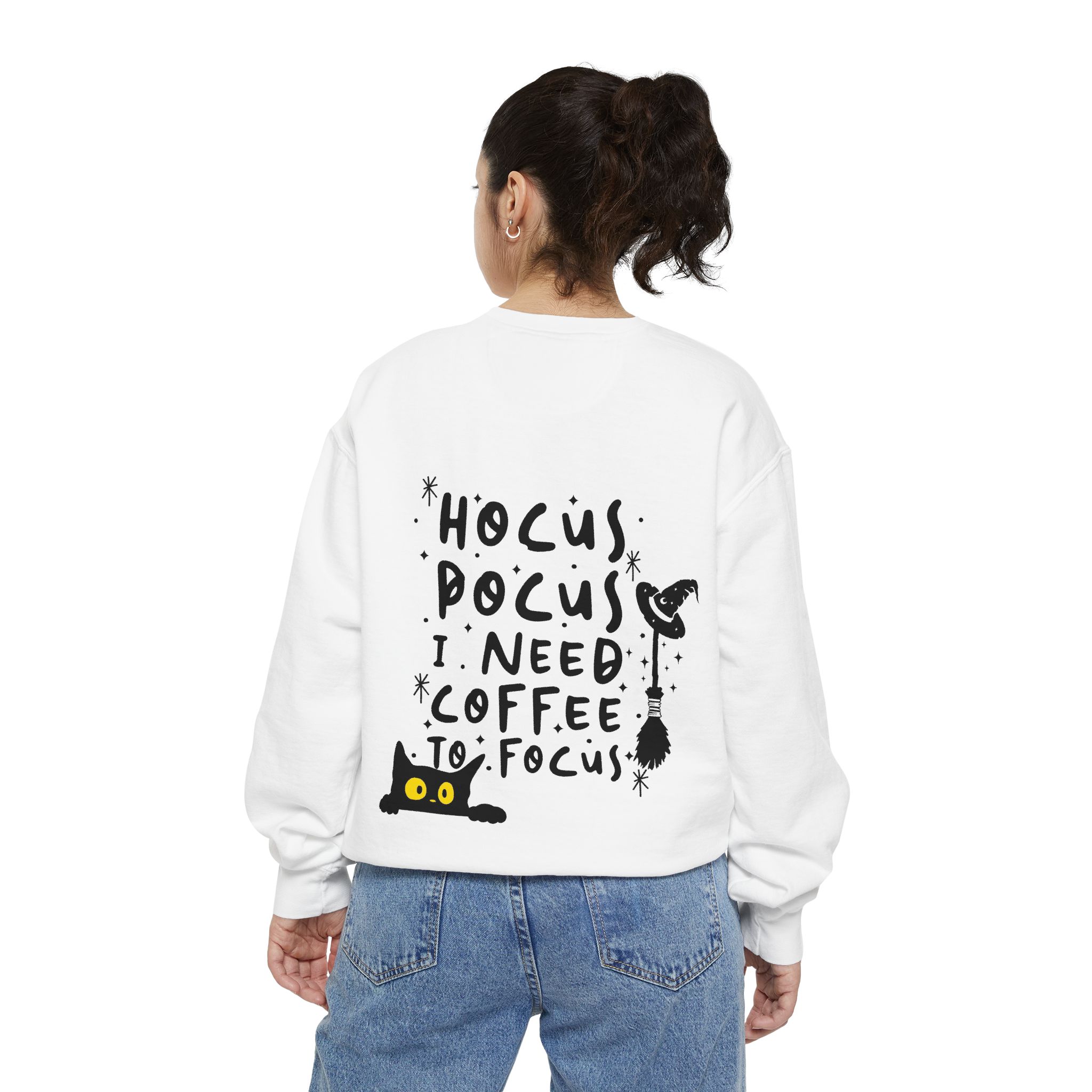 hocus pocus Unisex Garment-Dyed Sweatshirt - Image 6