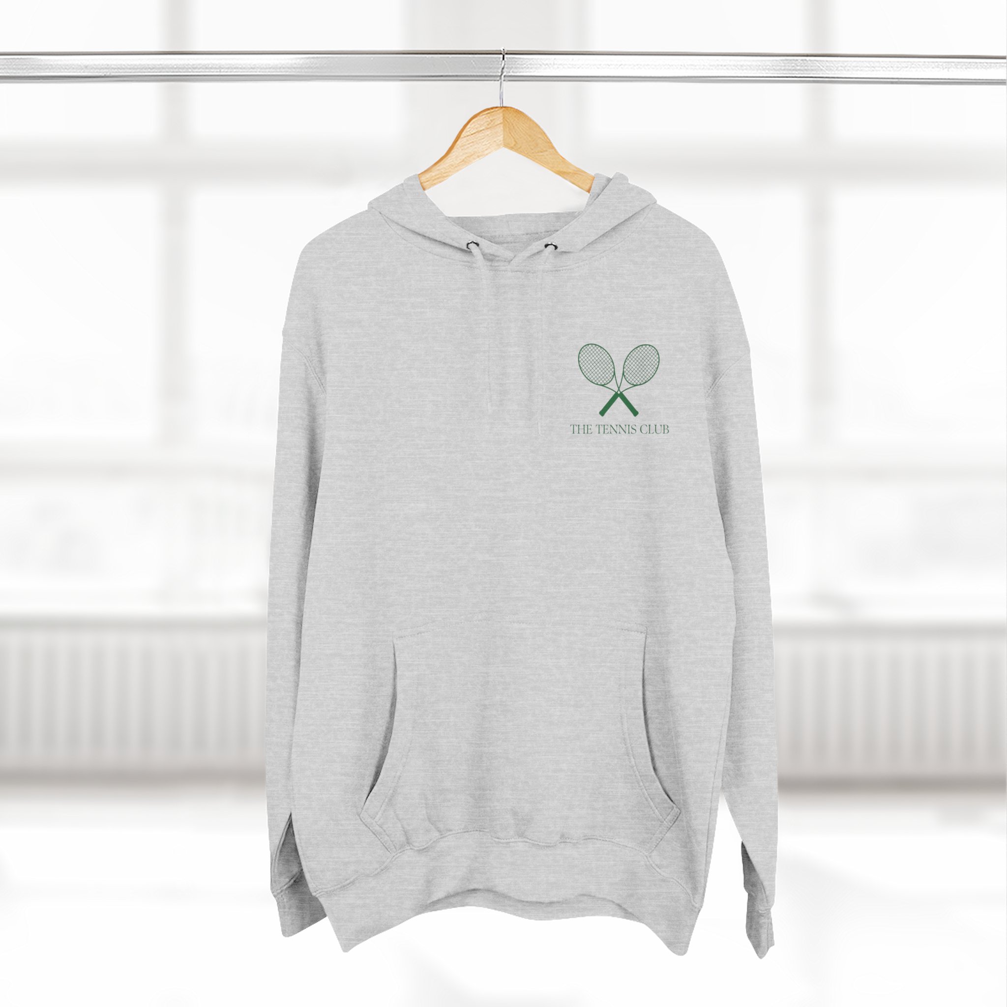 The tennis Club Three-Panel Fleece Hoodie - Image 10