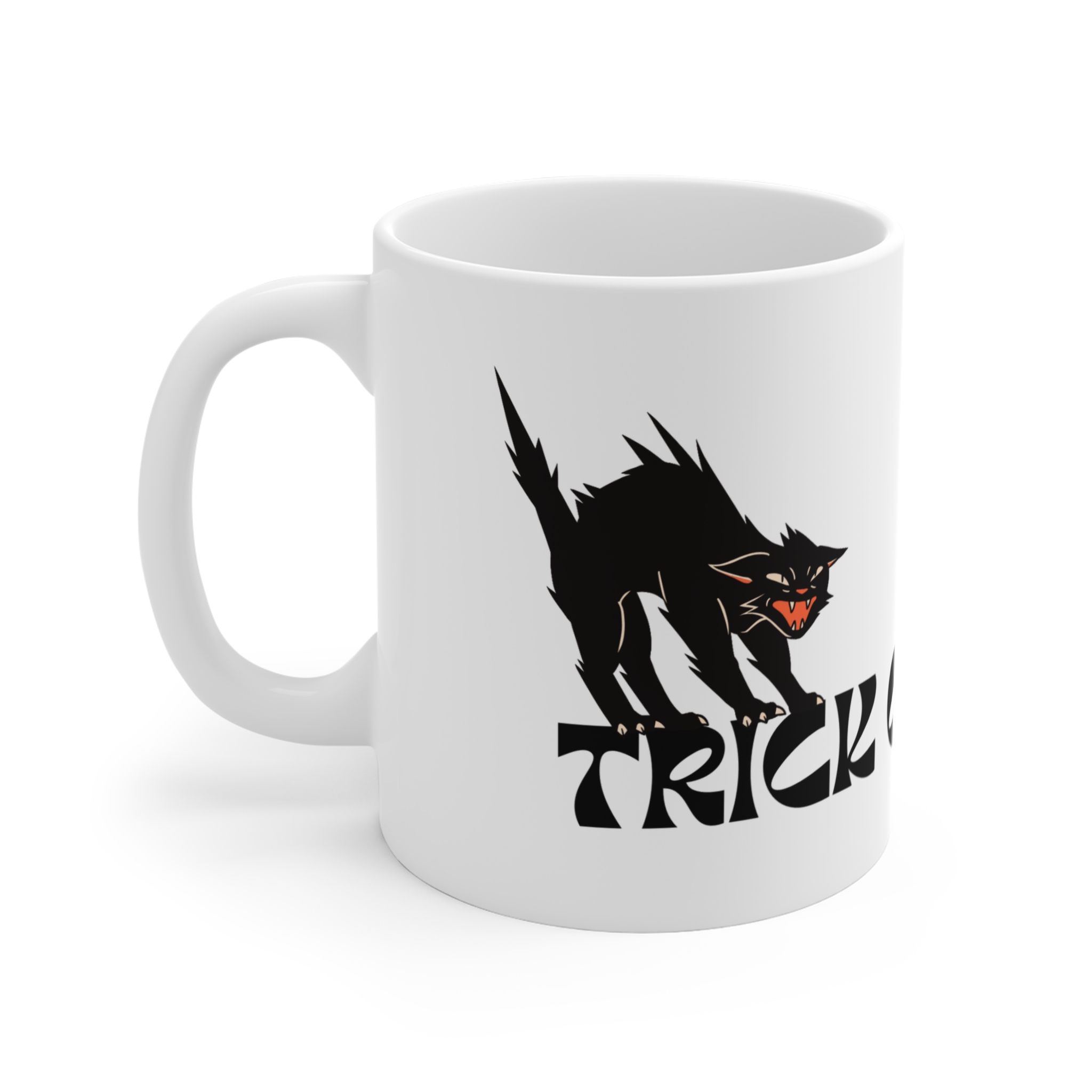 Halloween Black Cat Mug - Perfect for Spooky Season, Trick or Treat Coffee Cup, Witchy Gift for Cat Lovers - Image 3