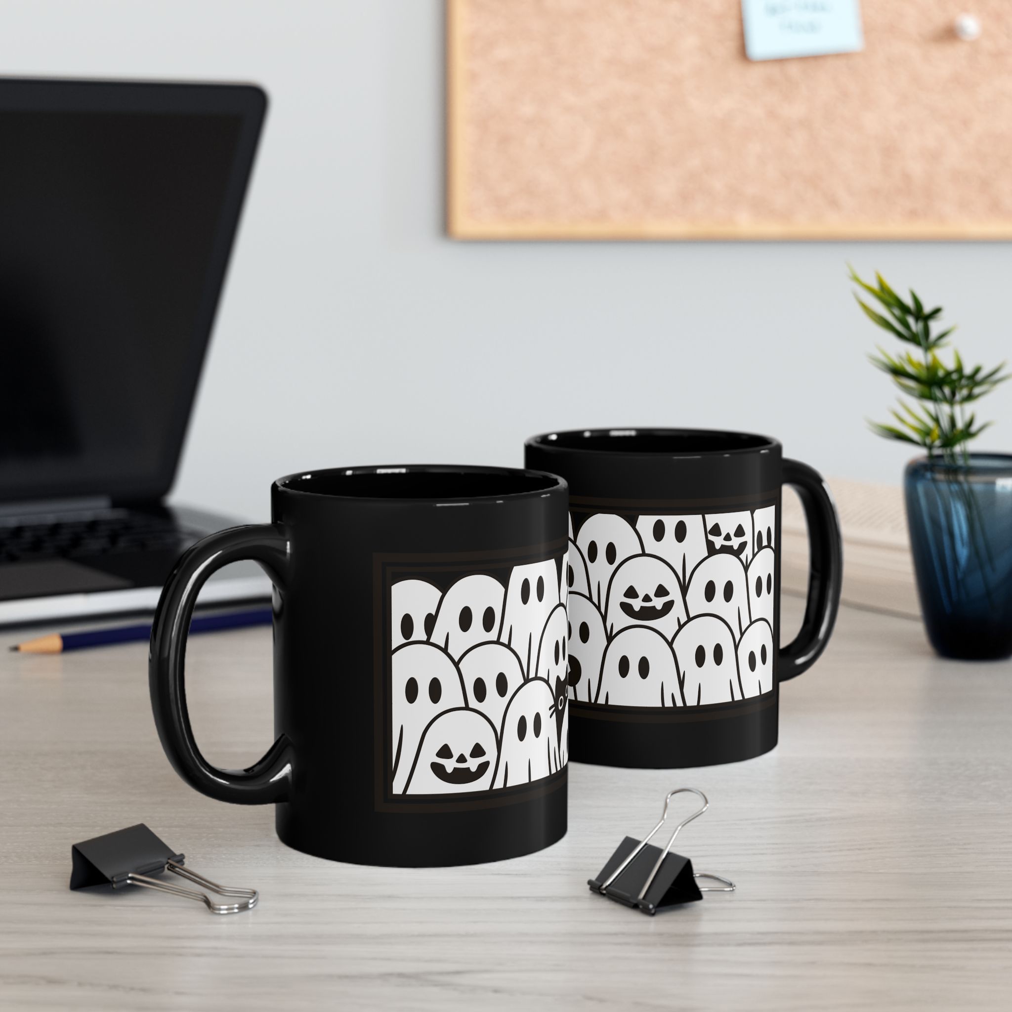 Halloween Black Mug (11oz, 15oz) - Image 6