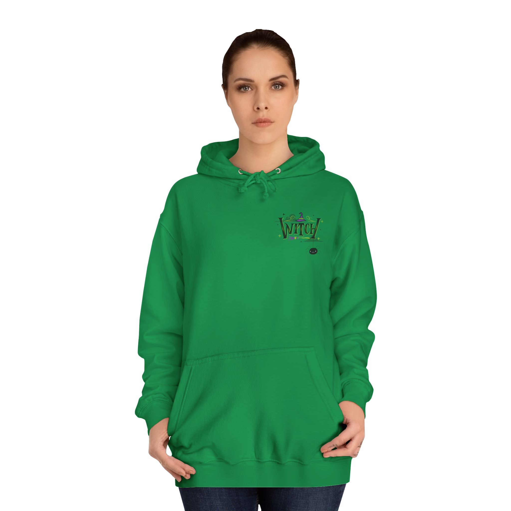 Whimsical Witchy Hoodie for College Students, Cozy Sweatshirt, Halloween Apparel, Gift for Students, Unisex Casual Wear - Image 18