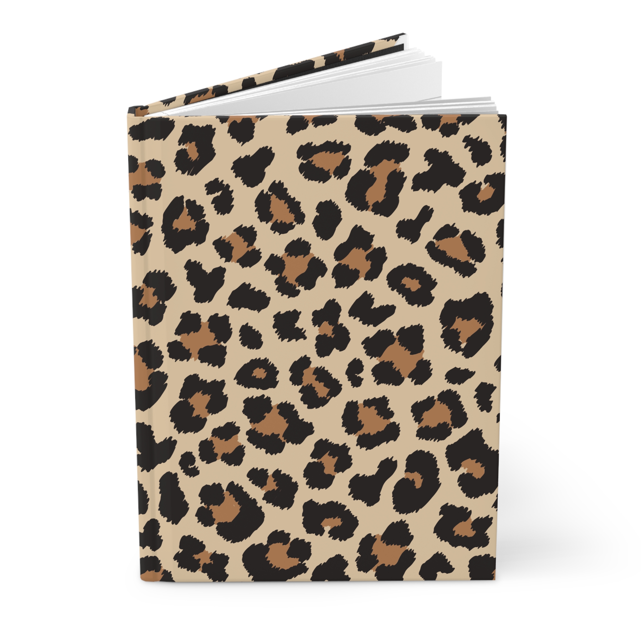 Stylish Leopard Print Journal | Chic Notebook for Writing, Planning, Gift, Office Decor, Animal Print Lover