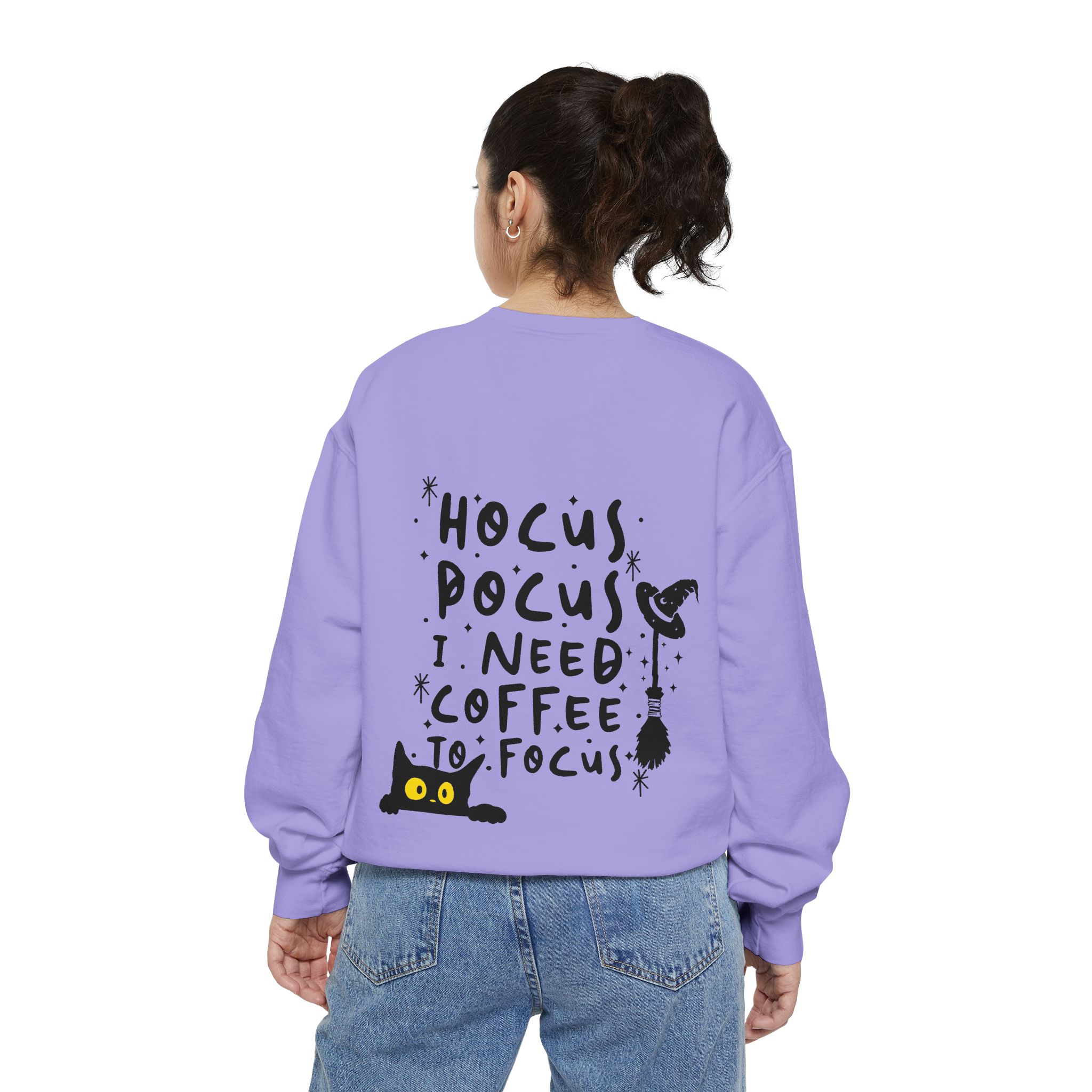 hocus pocus Unisex Garment-Dyed Sweatshirt - Image 132