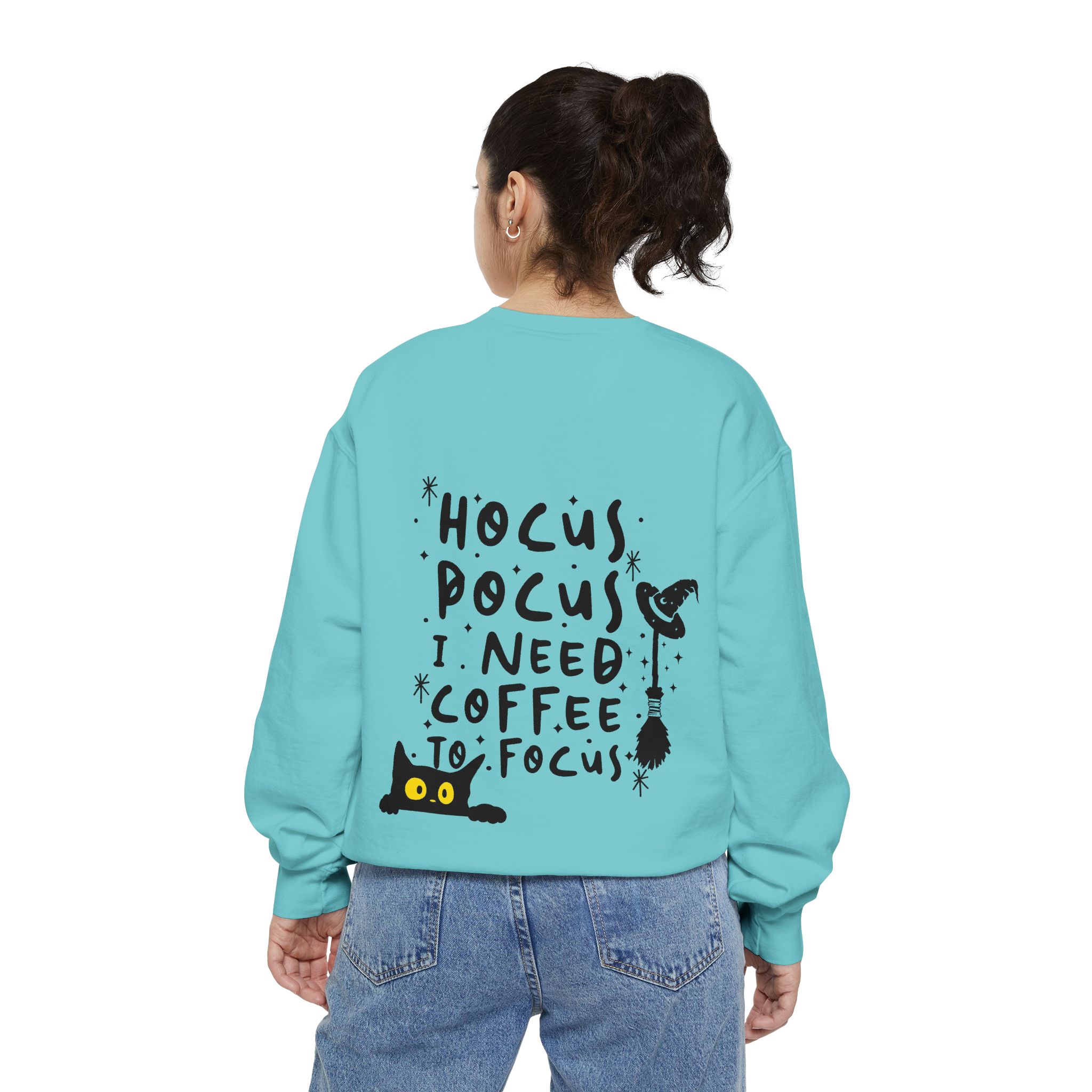 hocus pocus Unisex Garment-Dyed Sweatshirt - Image 51