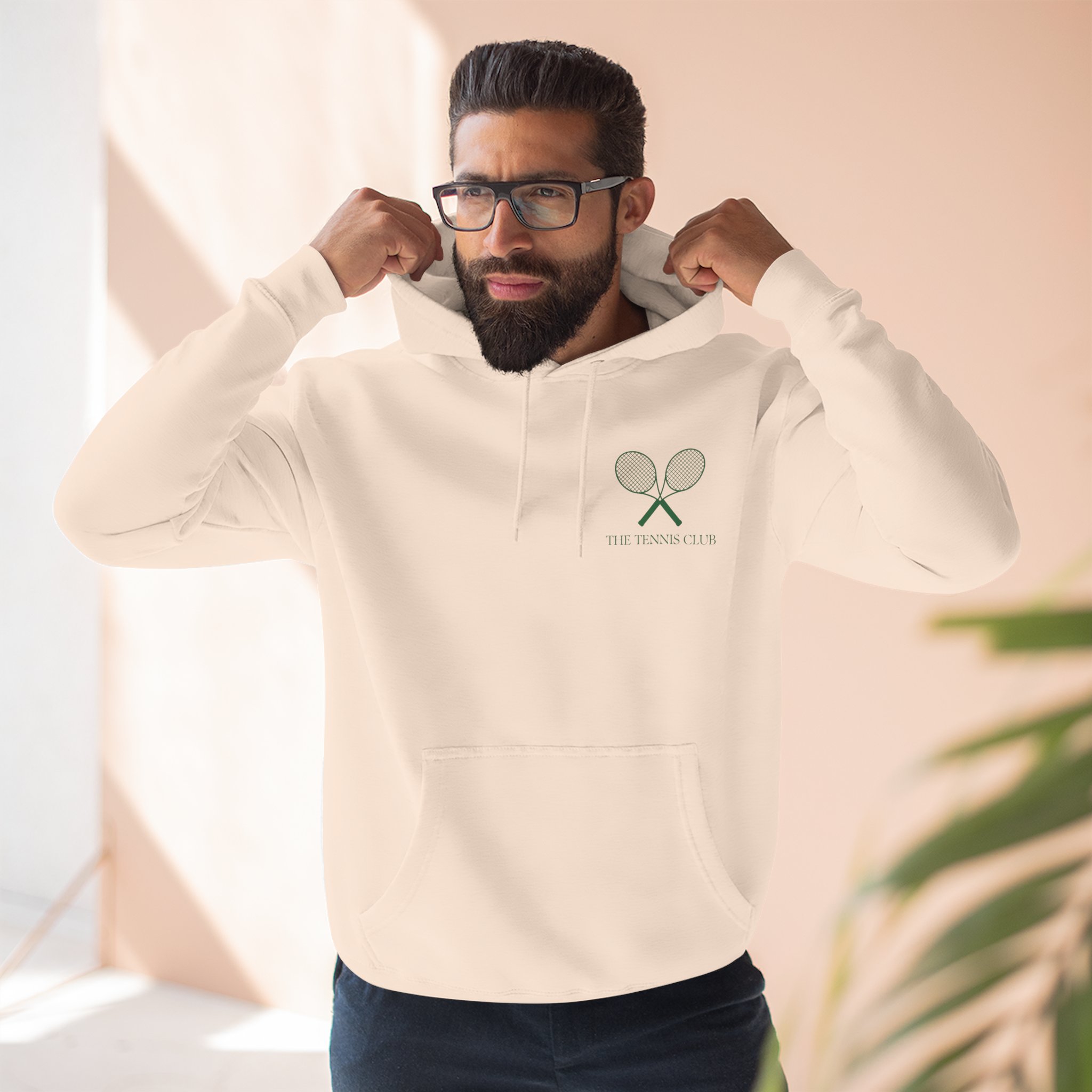 The tennis Club Three-Panel Fleece Hoodie - Image 35