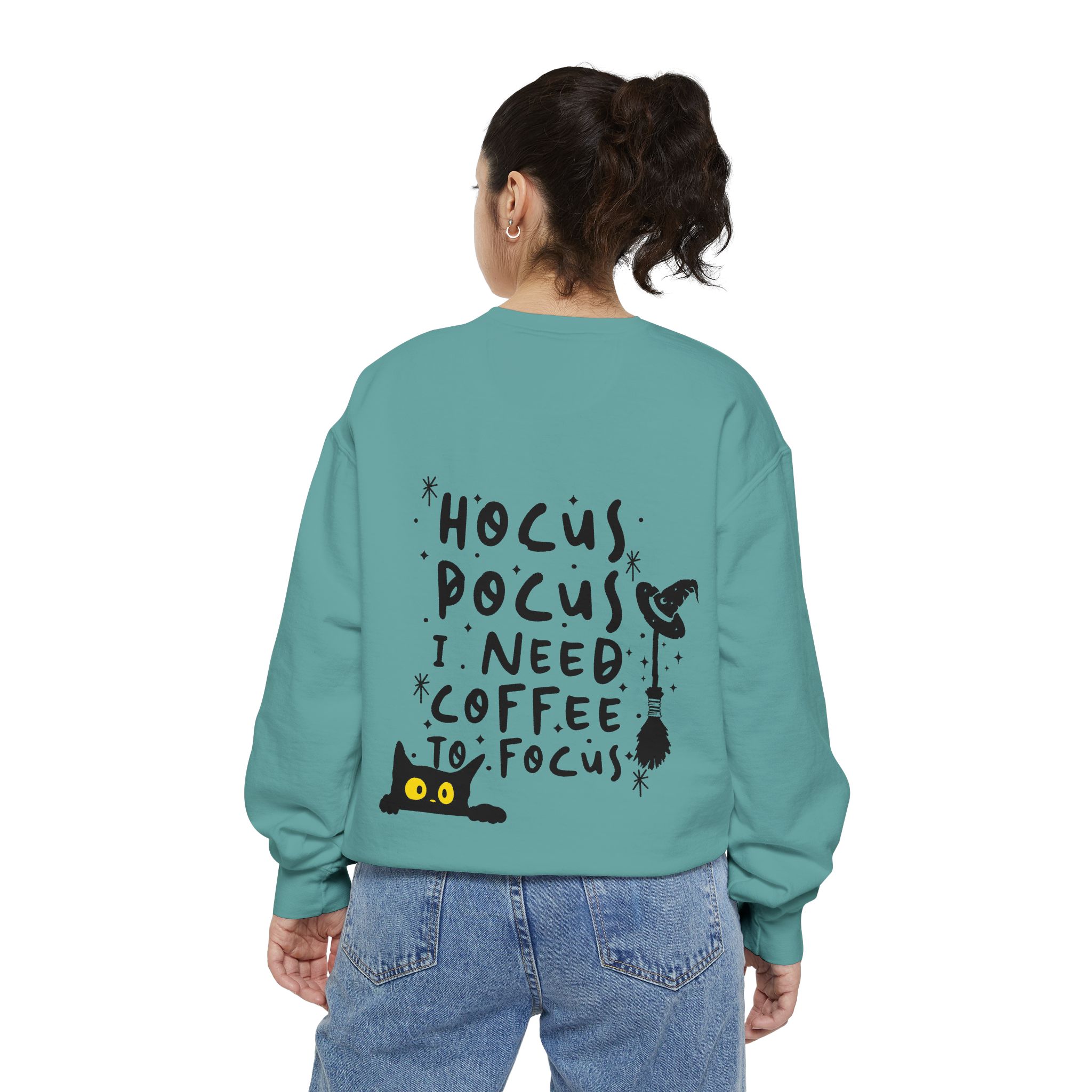 hocus pocus Unisex Garment-Dyed Sweatshirt - Image 78