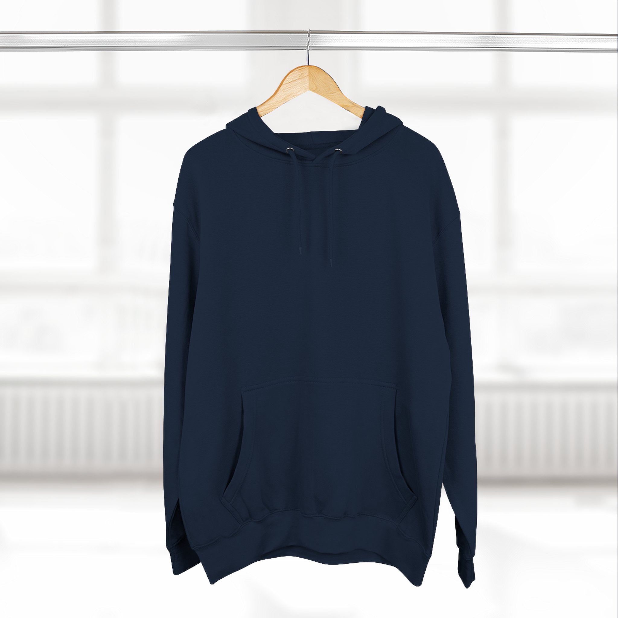 Artistic Three-Panel Fleece Hoodie, Cozy Pullover for Casual Outings, Perfect Gift for Birthdays and Holidays, Floral Design - Image 70