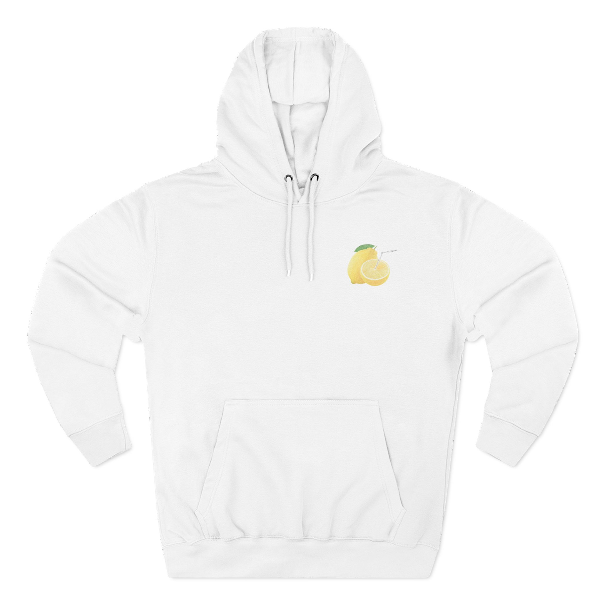 Lemonade-Inspired Three-Panel Fleece Hoodie, Cozy Casual Wear, Summer Style, Gift for Lemon Lovers, Cute Hoodie for Festivals - Image 2