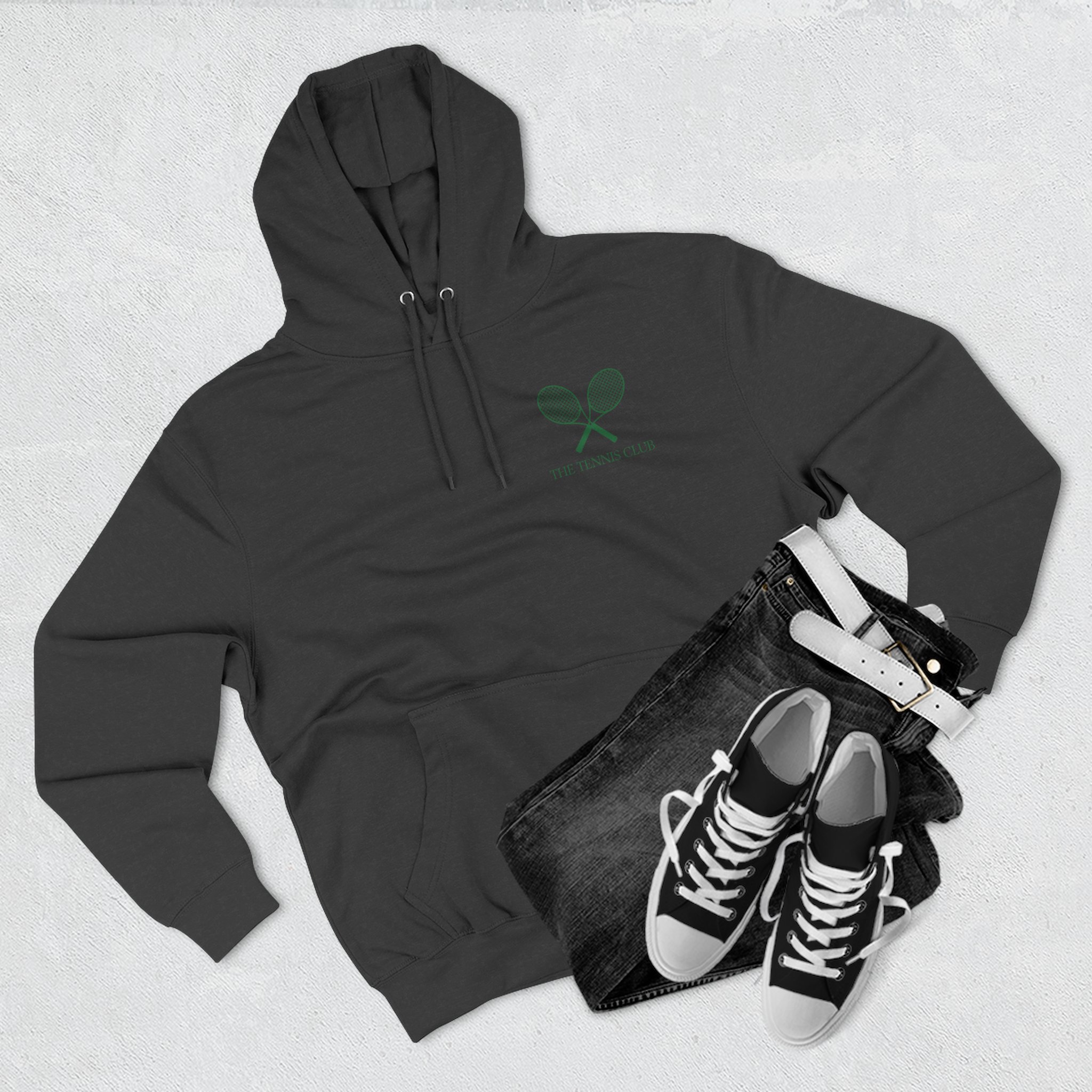 The tennis Club Three-Panel Fleece Hoodie - Image 15