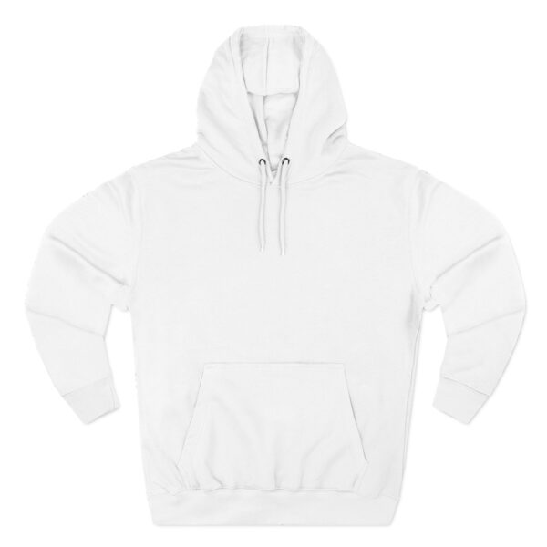 Artistic Three-Panel Fleece Hoodie, Cozy Pullover for Casual Outings, Perfect Gift for Birthdays and Holidays, Floral Design - Image 2